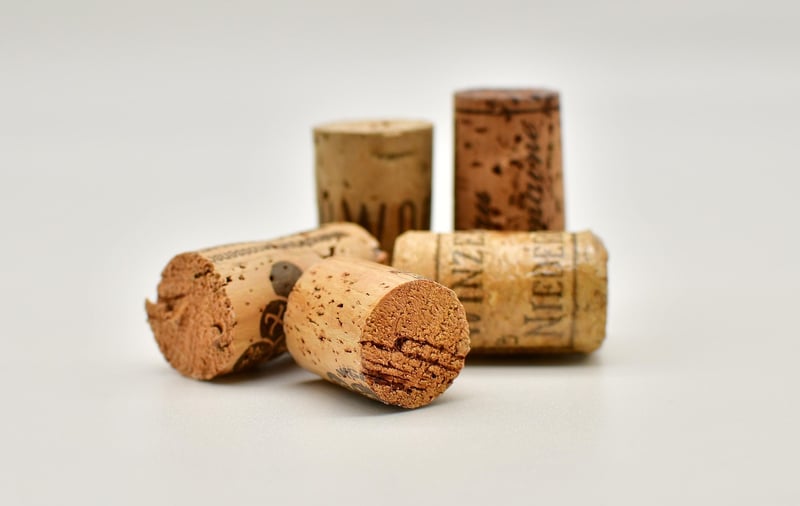 Wine Cork Wreath